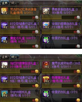 dnf师徒结队协力前行活动怎么玩 师徒结队协力前行奖励