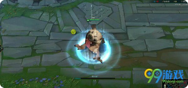 lol克格萌犬新皮肤特效展示 克格萌犬2017愚人节皮肤