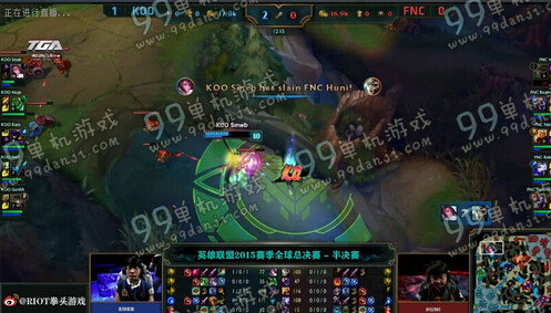 LOLS5全球总决赛半决赛FNCvsKOO第二场文字战报图文攻略