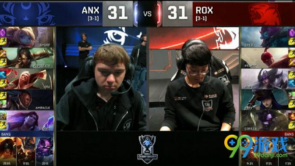 lol2016全球总决赛10月7日ANX vs ROX文字战报 1:0