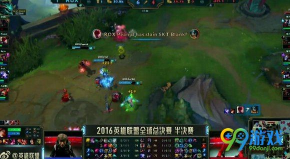 lol2016全球总决赛10月22日SKTvsROX第三场文字战报