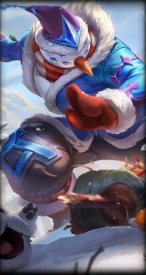 lol2018冰雪节皮肤原画 冰雪节剑圣/蒙多/图奇/索拉卡/妮蔻