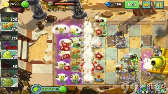 植物大战僵尸2中文版蒲公英过邪恶入侵传奇攻略