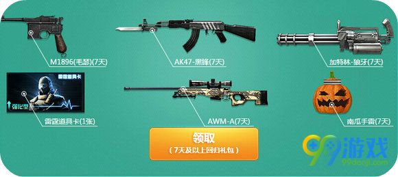 CF6月火线老兵重返战场活动地址 2016回归送钻送武器