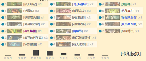 炉石传说将铺场进行到底的中速猎人卡组分享