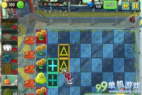 植物大战僵尸2中文版未来世界第28关图文攻略