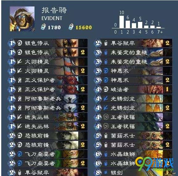 炉石传说平民报告骑卡组推荐 感受报告的恐惧