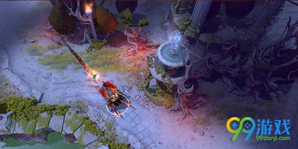 dota2ti6小红本不朽庭院地图永久怎么得 外观欣赏