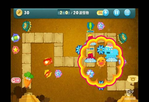 《保卫萝卜》PC版沙漠主题第6关图文攻略
