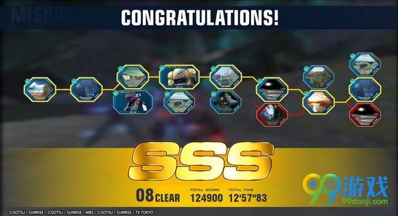 高达Versus挑战模式SSS评价条件介绍 怎么SSS评价
