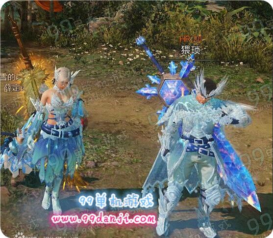 怪物猎人ol雪晶巨剑S怎么得 雪晶巨剑S特效外观展示