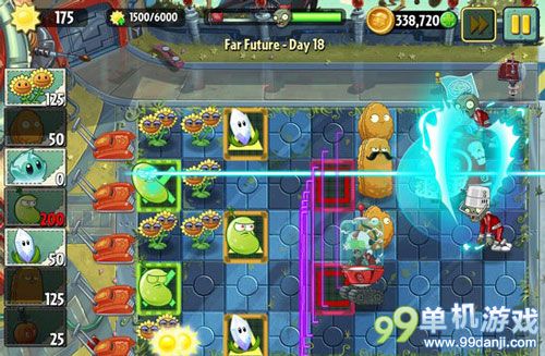 植物大战僵尸2未来世界第18关图文攻略 