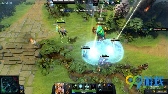DOTA2天怒7.00新A杖效果视频详解 天怒新A杖效果解析