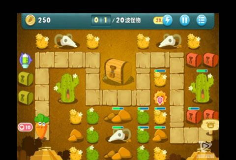 《保卫萝卜》PC版沙漠主题第6关图文攻略