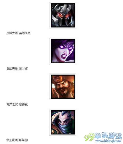 LOL英雄联盟10月3日周免英雄曝光 金属大师任你玩