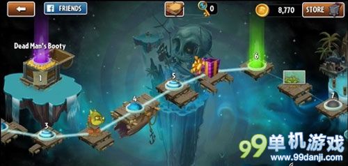 植物大战僵尸2海盗海域第6关图文攻略