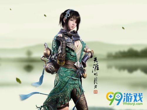 穿绿衣服的姐姐腰间挂个酒葫芦聪明又亲切是谁在哪