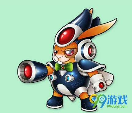 QQ飞车机器兔+10外观展示 机器兔+各阶段外观