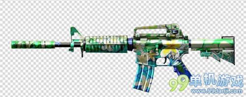 CF穿越火线空军一号版本新武器M4A1-百合介绍