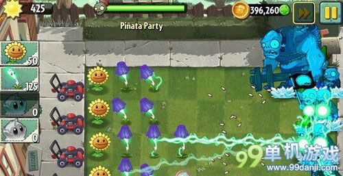 植物大战僵尸2彩陶盛宴冰冻闪电流打法攻略