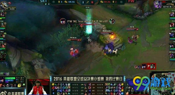 lol2016全球总决赛10月3日SKTT1 vs FW文字战报 0:1