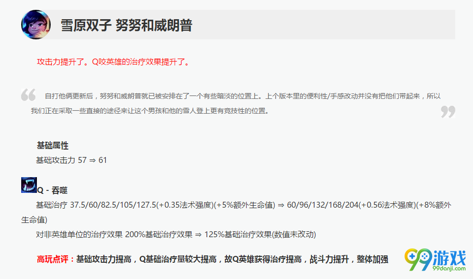 LOL11月13日版本更新英雄有什么调整 英雄联盟8.22版本英雄调整详情
