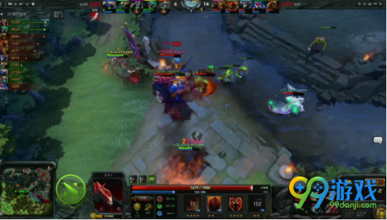 DOTA2秋季赛波士顿特锦赛LGDvsLFY比赛图文一览