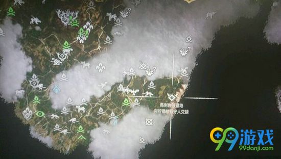 地平线黎明时分全猎人狩猎地图介绍