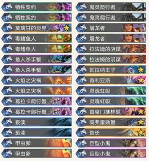 炉石传说乱斗超级融合怪高胜率卡组