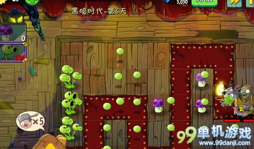 植物大战僵尸2中文版黑暗时代第6关图文攻略