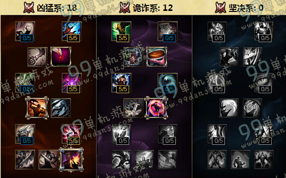 LOLS6诡术妖姬乐芙兰天赋加点 S6妖姬中单天赋加点图