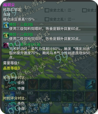 剑网3越胡尘坐骑怎么得 越胡尘坐骑获得方法说明