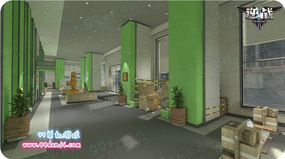 逆战4月版本爆破地图前瞻 爆破新图办公楼展示
