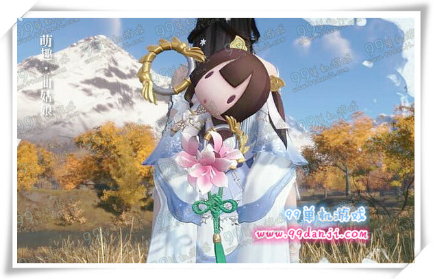 天涯明月刀萌趣曲姑娘挂件外观 萌趣曲姑娘好看吗