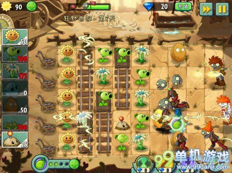 植物大战僵尸2中文版狂野西部第8关图文攻略