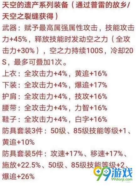 dnf95史诗装备属性怎么样 dnf韩服95史诗装备属性爆
