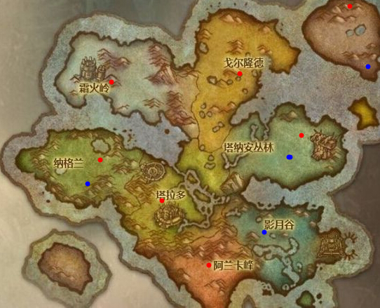 魔兽世界6.2德拉诺地图糖罐位置 德拉诺地图万圣节糖罐坐标