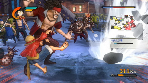 《海贼王无双3》TGS2014预告 草帽小子战PS4