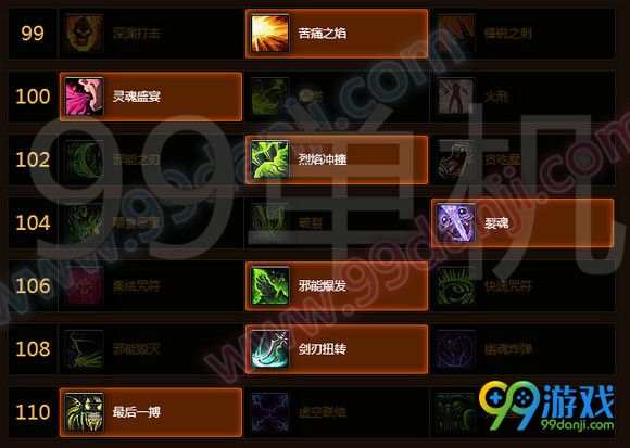 魔兽世界7.0复仇恶魔猎手T天赋加点 DH T天赋加点推荐