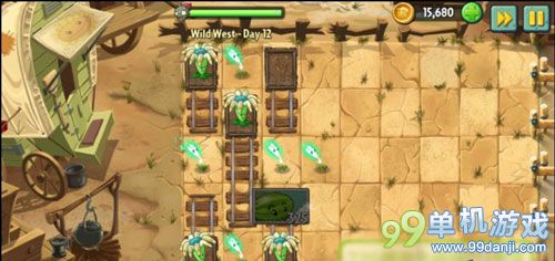植物大战僵尸2狂野西部第12关图文攻略