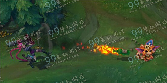 LOL杀手金克丝新皮肤特效展示 LOL杀手金克丝新皮肤多少钱