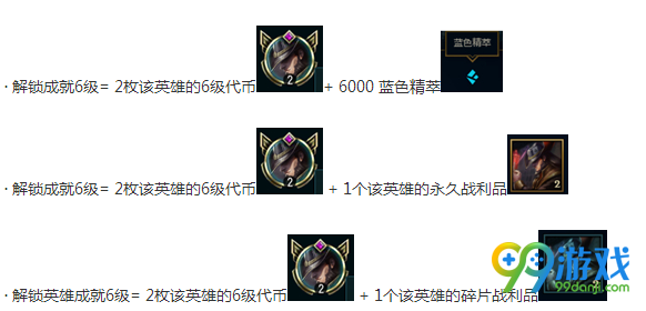 lol6级英雄成就怎么升 轻松升级英雄成就6级方法