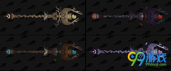 魔兽世界7.0德鲁伊第六种神器外观 德鲁伊神器模型