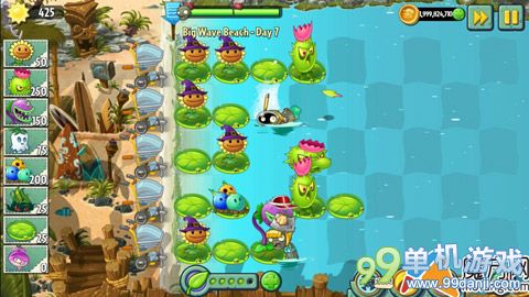 植物大战僵尸2国际版海滩世界第7关图文攻略