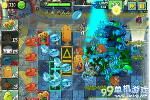 植物大战僵尸2中文版未来世界第28关图文攻略