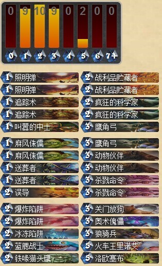 炉石传说七成胜率无印记新版T7猎人卡组攻略