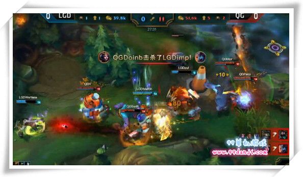 LPL2016春季赛1月15日19点 LGD vs QG视频回顾 