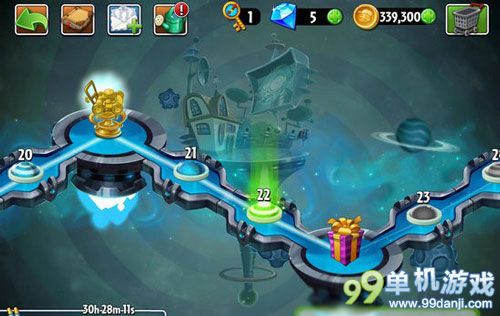植物大战僵尸2未来世界第22关图文攻略 