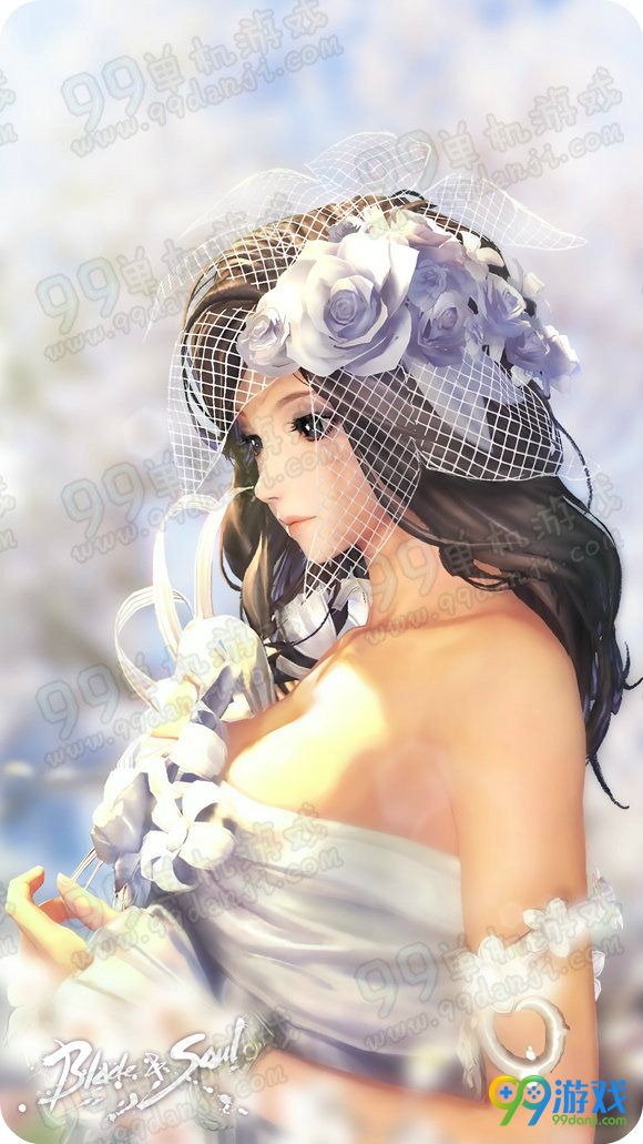 剑灵韩服婚纱时装外观 剑灵韩服婚纱时装壁纸下载