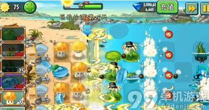 植物大战僵尸2中文版巨浪沙滩第28天过关心得攻略